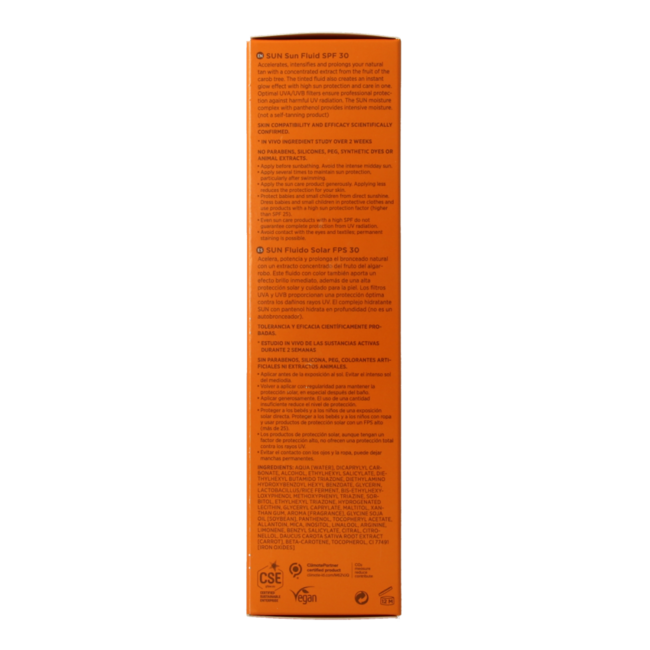 Sun natural tanning boost SPF30 125 mililitros