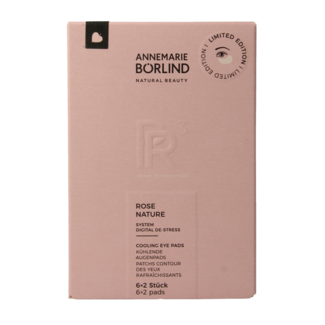 Borlind Rose nature eye pads 6 x 2 pezzi 12 Pezzi