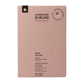 Borlind Rose nature eye pads 6 x 2 pieces 12 Pieces