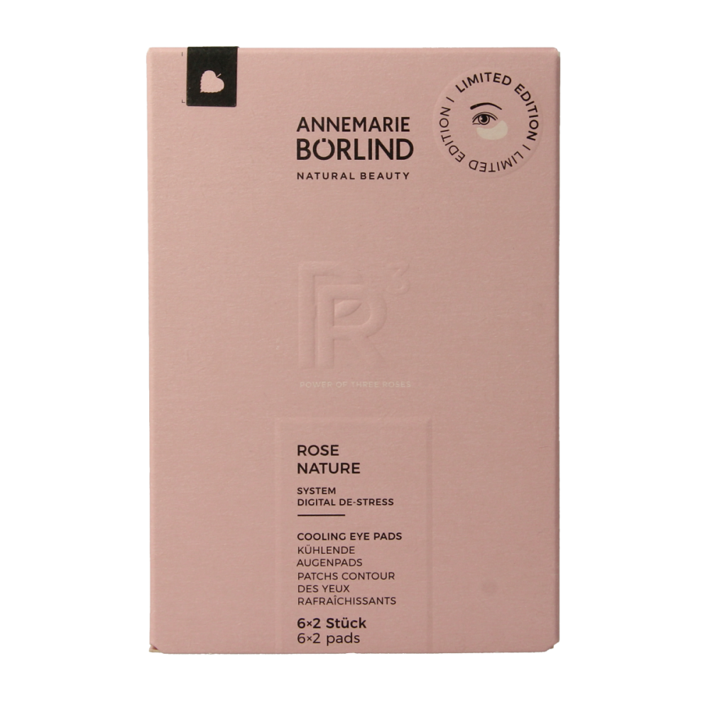 Borlind Rose nature eye pads 6 x 2 unidades 12 Unidades