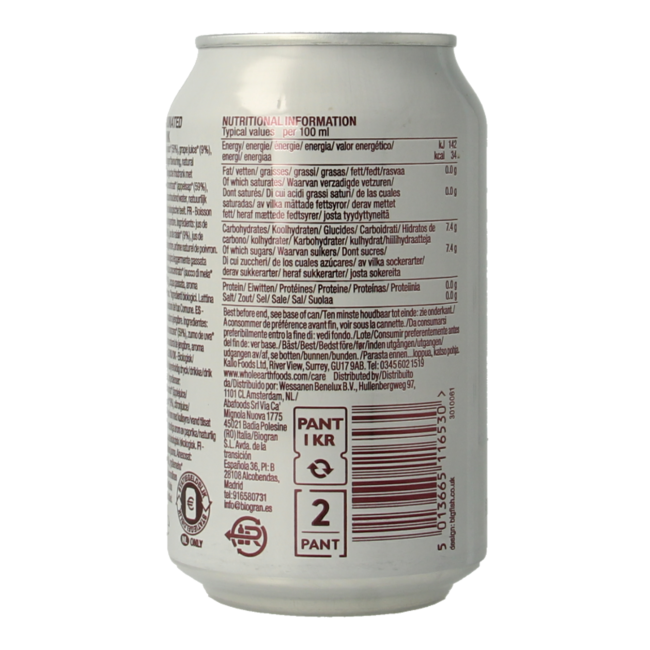 Sparkling ginger bio 330 Milliliter