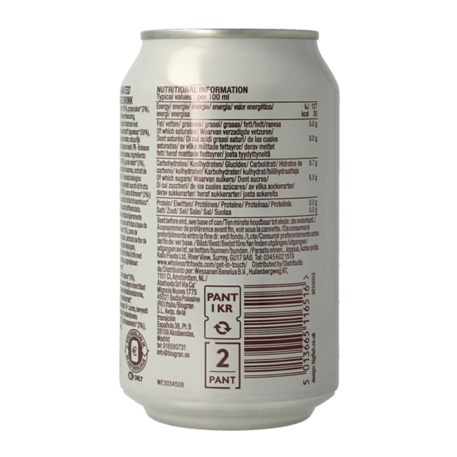 Sparkling elderflower bio 330 Milliliter