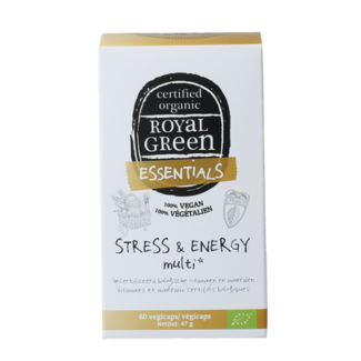 Royal Green Stress & energy multi bio 60.00 Vegetarische capsules