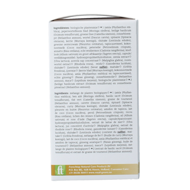 Stress & energy multi bio 60.00 Vegetarische capsules