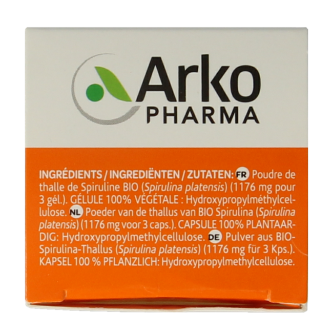 Organic Spirulina 45 Capsules