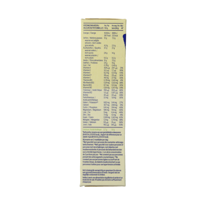 Meal replacement bars peanut nougat 116 Gram