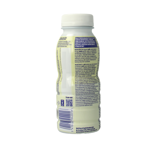 Meal replacement drink classic vanilla 236 Milliliter