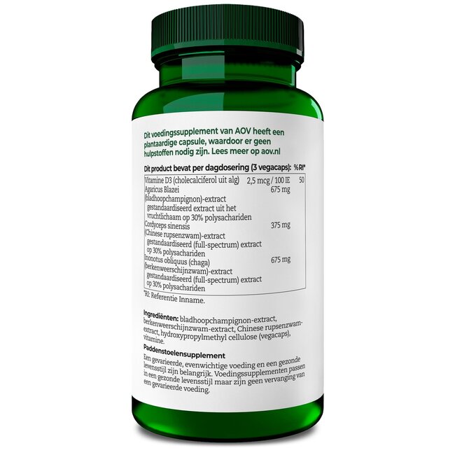 1030 Paddenstoelen complex 60 Vegetarische capsules