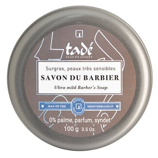 Aleppo Soap Co Scheerzeep in blikje 100 Gram