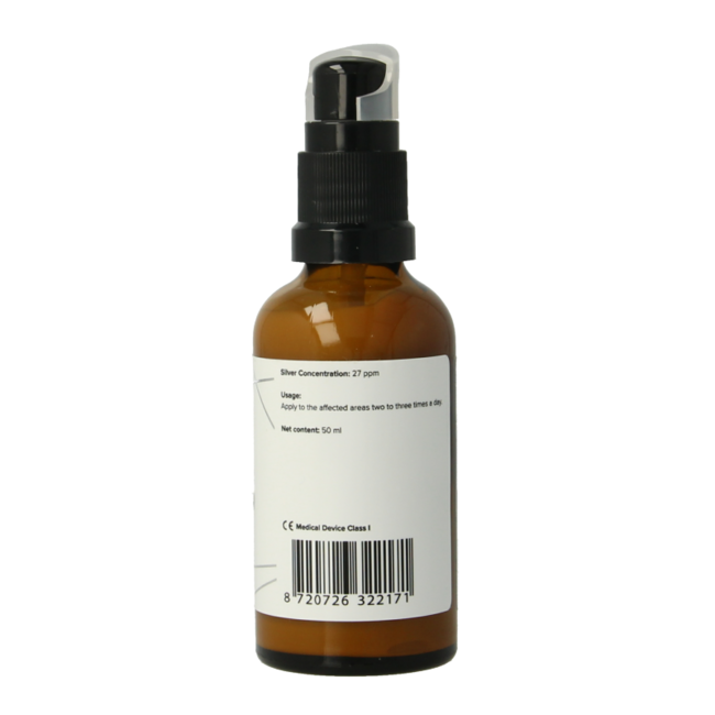 Colloidaal zilver creme 50 Milliliter