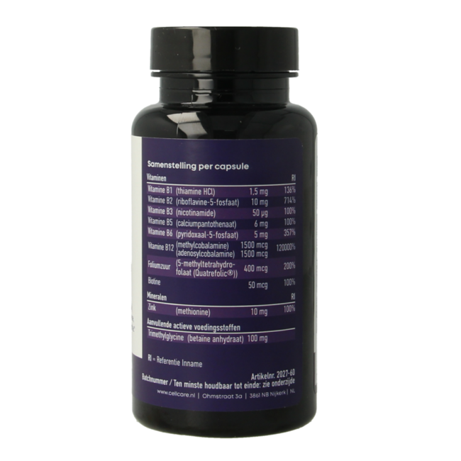Methylatie Pro Essentials 60 Cápsulas