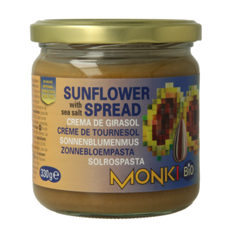 Monki Organic sunflower seed butter 330 Gram