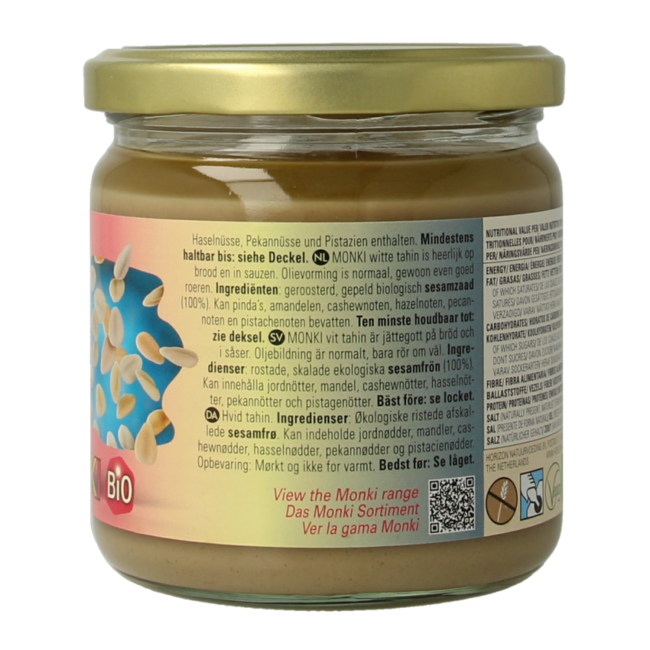 Witte tahin bio 330 Gram