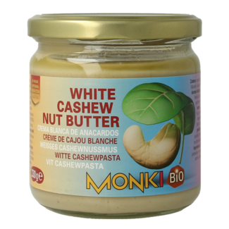 Monki Crema di anacardi bianca biologica 330 Grammi