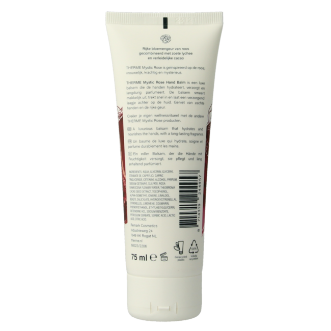 Baume pour les mains Mystic rose 75 Millilitres