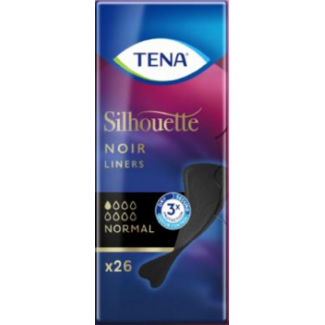 Tena Silhouette noir liner 26 pieces