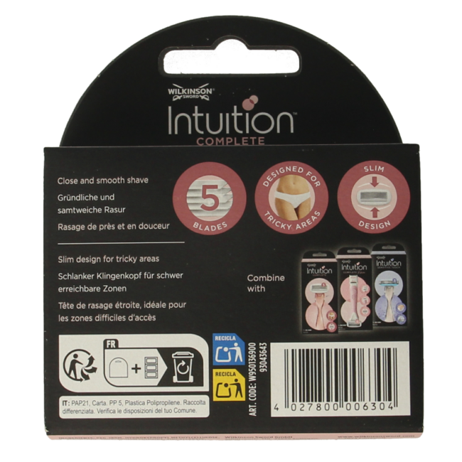 Intuition Complete blades 3 pieces