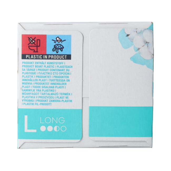 Dailies cotton protection panty liners large 32 pieces