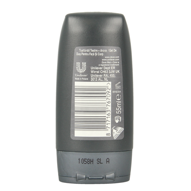 Shower men + care clean comfort 55 Millilitre