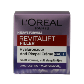 L'Oreal Paris Crema notte Revitalift Filler 50 Millilitri