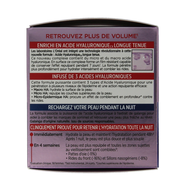 Crema notte Revitalift Filler 50 Millilitri