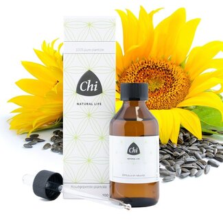 Chi Zonnebloempit olie eko bio 100 Milliliter