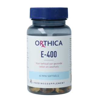 Orthica Vitamina E-400 60 cápsulas blandas
