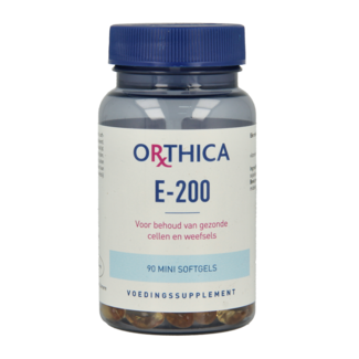 Orthica Vitamine E-200 90 capsules molles