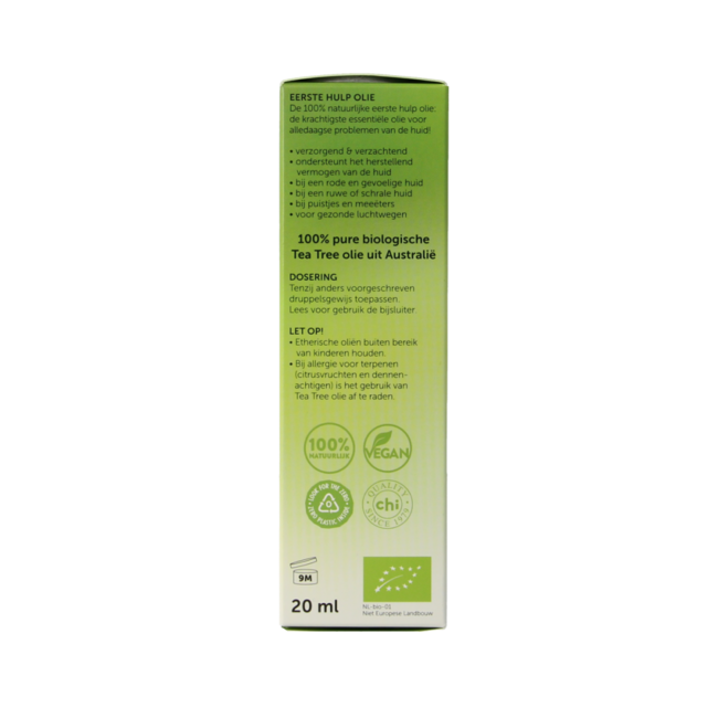 Olio di Tea Tree Bio (Primo Soccorso) 20 Millilitri