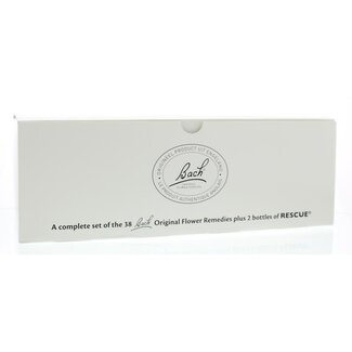 Bach Bloesemremedies set 20ml 1 Set