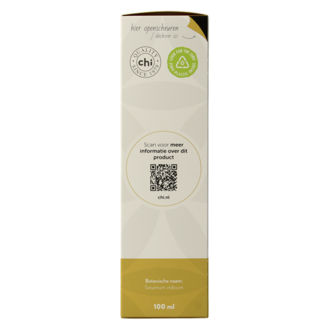 Sesamzaad olie bio 100.00 Milliliter