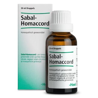 Heel Sabal-Homaccord 30 mililitros