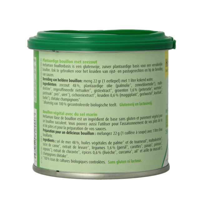 Herbamare base de caldo bio 250 gramos
