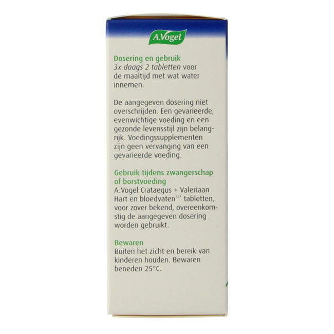 Crataegus + valeriaan tabletten 80 Tabletten