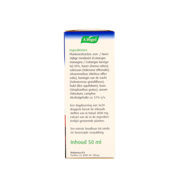 Crataegus + valeriaan druppels 50.00 Milliliter