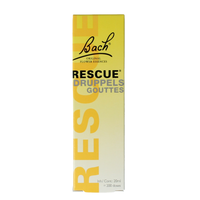 Rescue druppels 20.00 Milliliter
