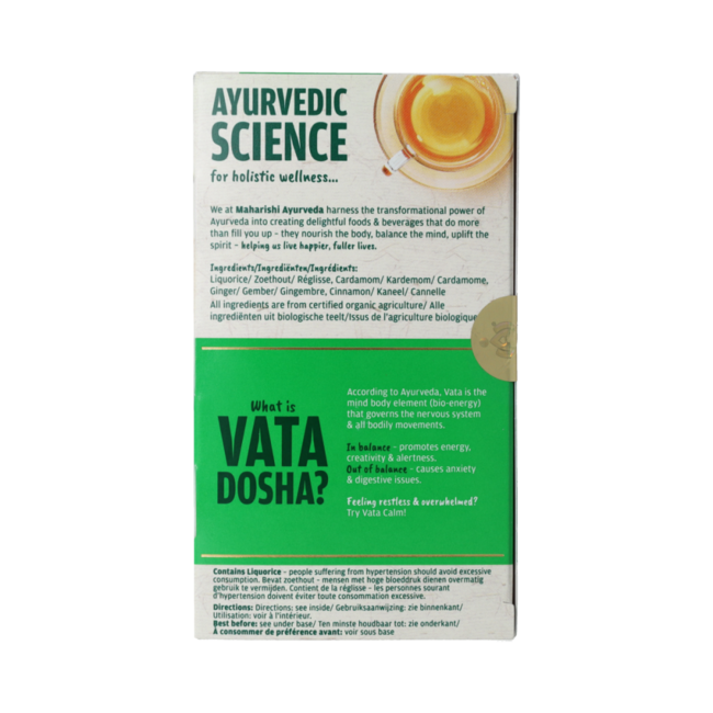 Vata Calm bio 15.00 Zakjes