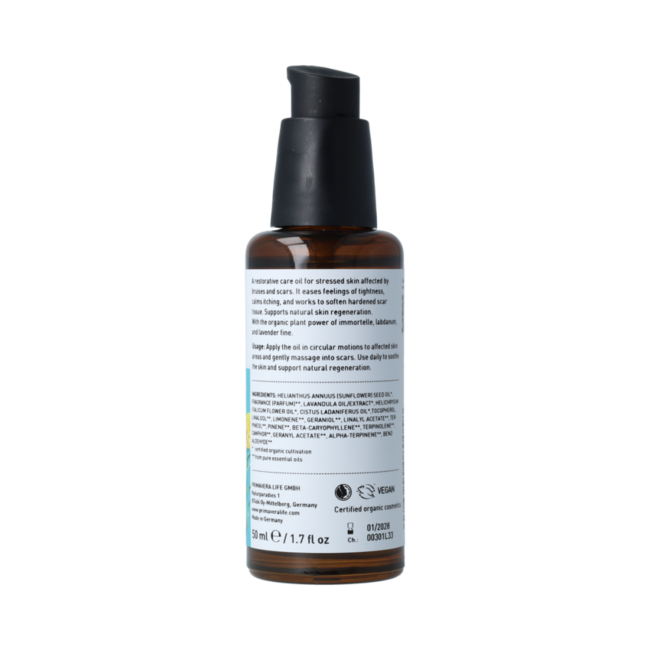 Aceite para el cuidado de hematomas y cicatrices 50,00 mililitros