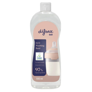 Difrax ECO Afwasmiddel voor spenen en flessen, 500ml 500.00 Milliliter