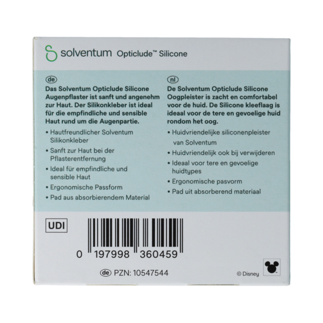 Solventum opticlude silicone maxi girl 100.00 Stuks