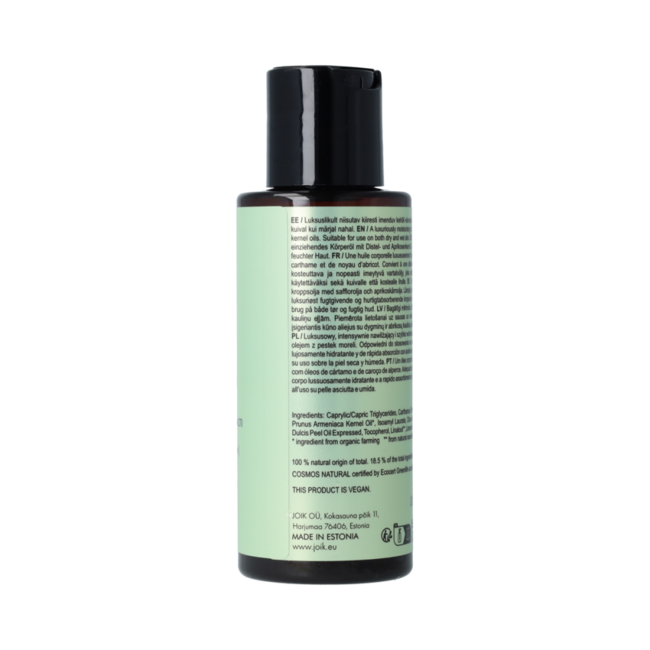 JOIK - Vegan Citrus & Bergamot Body Oil 100ml 100.00 Milliliter