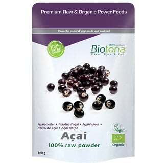 Biotona Biotona Açai raw 120 gr BIO 120.00 Gram