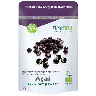Biotona Biotona Açai raw 120 gr BIO 120,00 gramos
