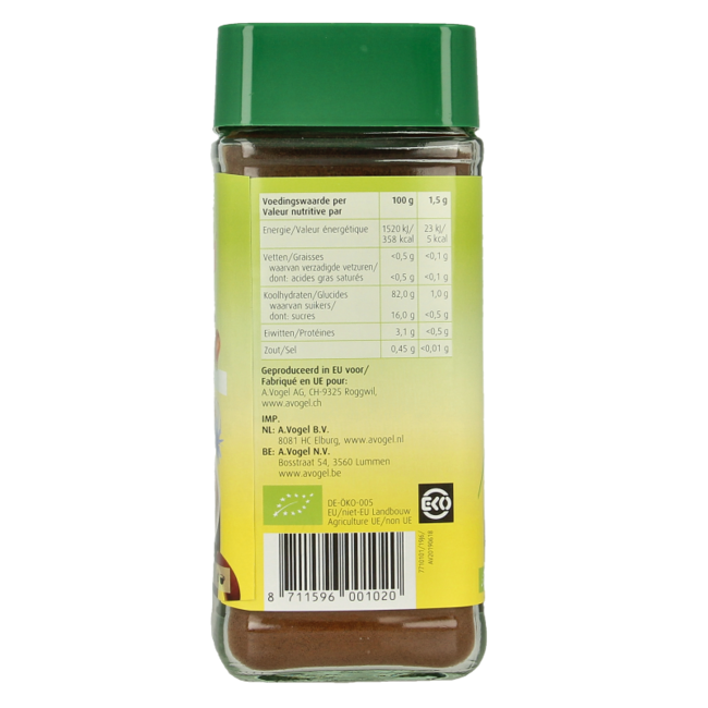 Bambu koffie bio 100.00 Gram