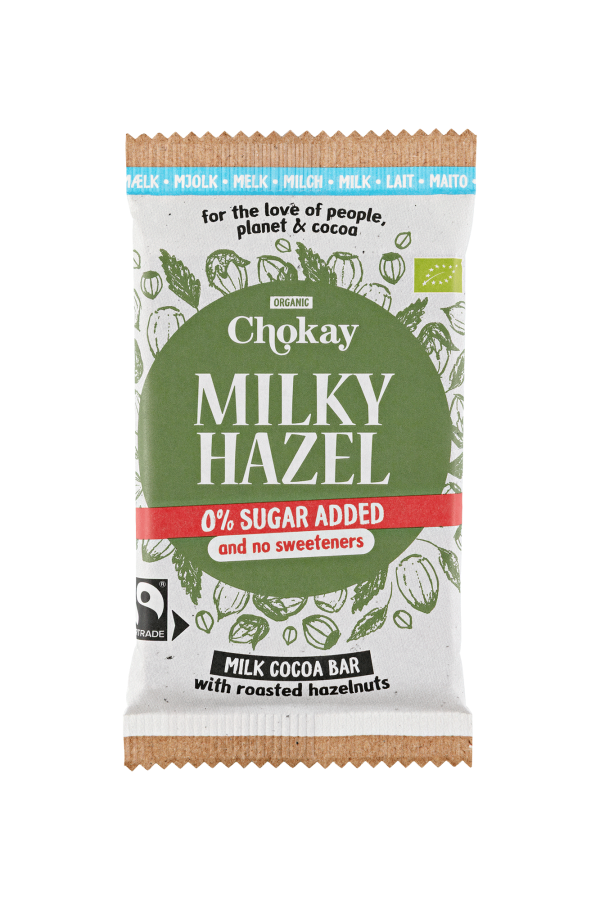 Chokay BIO Bar Milky Hazel FT MB 70 Gram