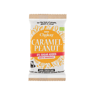 Chokay BIO Bar Dark Caramel Peanut 70.00 Gram