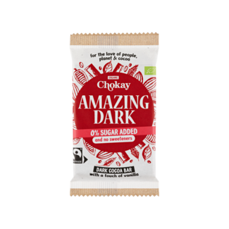 Chokay BIO Bar Extra Dark Caramel Pecan 70.00 Gram