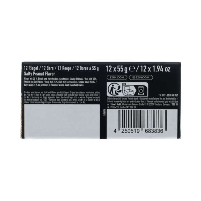 GOATBAR SALTY PEANUT 12.00 Stuks