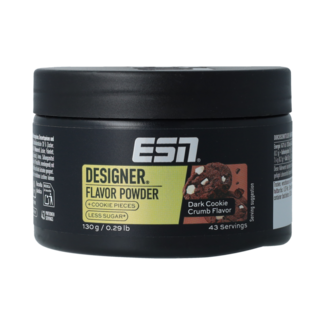 ESN Polvo saborizante dark cookie crumb 130,00 gramos