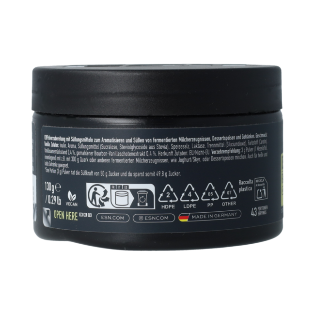 Flavour powder Vanilla 130.00 Gram